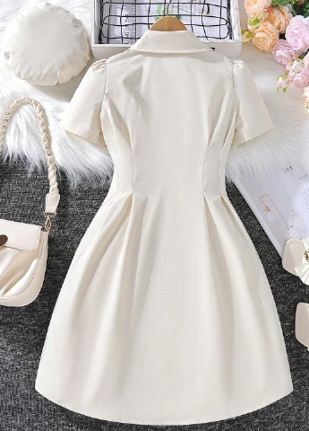 Кремова сукня SHEIN (341735189)