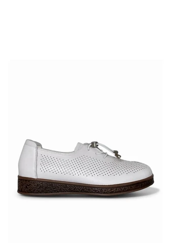 Meego Туфли белый з натуральная кожа, румыния — лето (322265326)