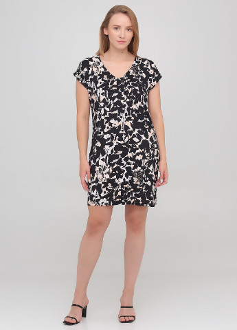 Комбінована кежуал сукня сукня-футболка Warehouse з абстрактним візерунком