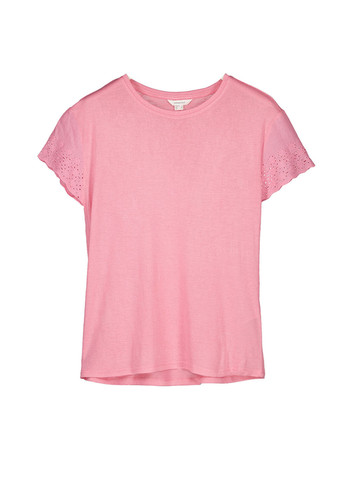 Світло-рожева літня футболка Springfield