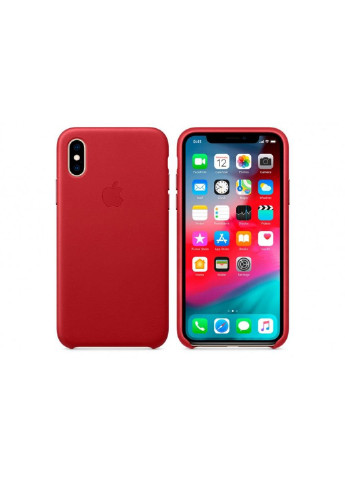 Чохол для мобільного телефону (смартфону) iPhone XS Leather Case - (PRODUCT) RED, Model (MRWK2ZM / A) Apple (201492460)