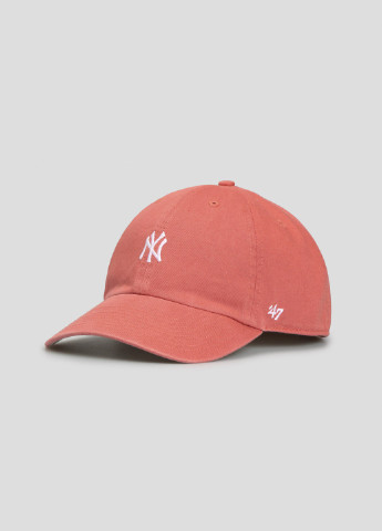 Коралловая хлопковая кепка Ny Yankees Base Runner 47 Brand (253563792)
