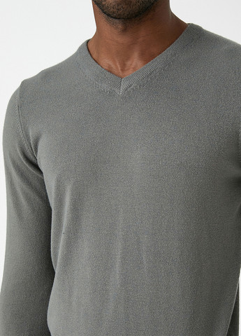 Сірий демісезонний пуловер пуловер KOTON