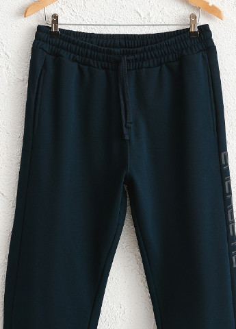 Темно-синие спортивные демисезонные зауженные брюки LC Waikiki