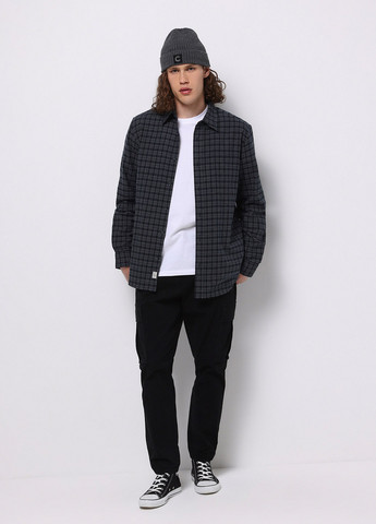 Темно-синяя кэжуал рубашка в клетку Colin's