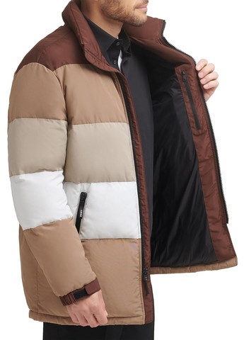 Коричнева демісезонна куртка DKNY