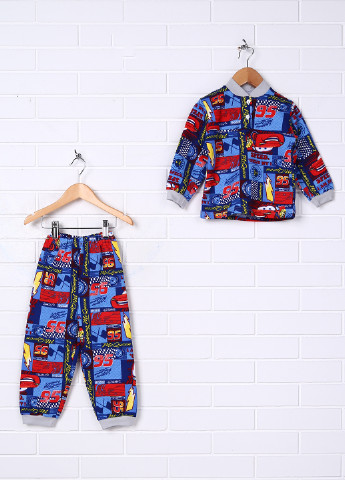 Синяя всесезон пижама (кофта, брюки) Baby Art