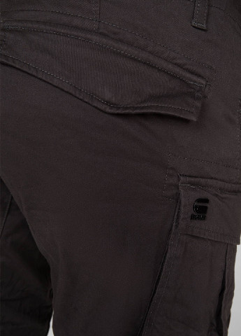 Коричневые кэжуал демисезонные карго брюки G-Star Raw