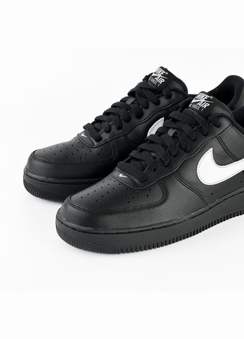 Черные демисезонные кроссовки fz0627-010 Nike Air Force 1 Low '07 Black White