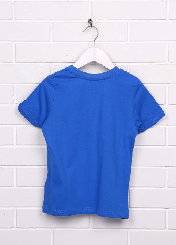 Синяя летняя футболка Lupilu