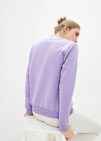 Лавандовий світшот Shik однотонний без декору (346456105)