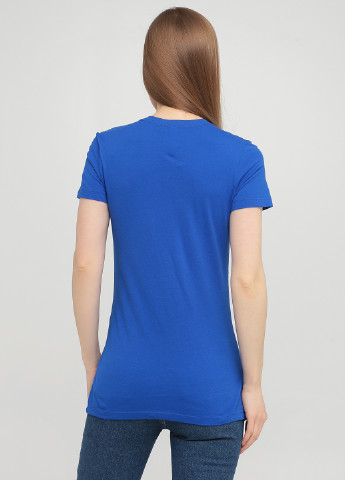 Синяя летняя футболка Canvas