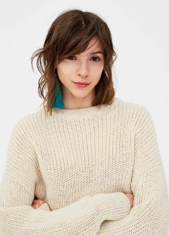 Молочний демісезонний джемпер джемпер Pull & Bear