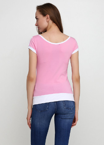 Розовая летняя футболка Itaka