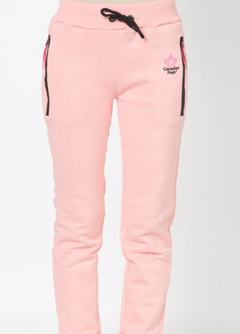 Светло-розовые спортивные зимние джоггеры брюки Canadian Peak