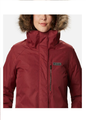 Червона зимня куртка suttle mountain Columbia