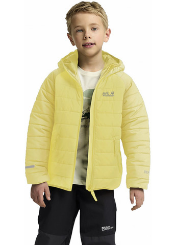 Желтая демисезонная куртка Jack Wolfskin A65455_M0064