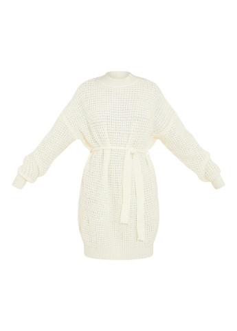 Молочна кежуал cукня PrettyLittleThing однотонна