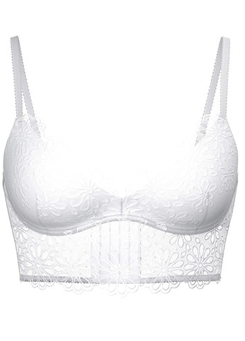 Білий демісезонний комплект (бюстгальтер, трусики) Victoria's Secret