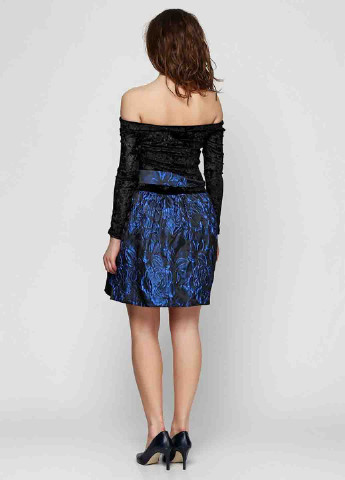 Темно-синя кежуал сукня Modna Anka з малюнком