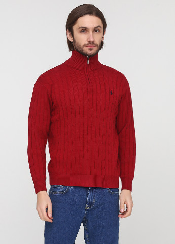Вишневий демісезонний светр Ralph Lauren