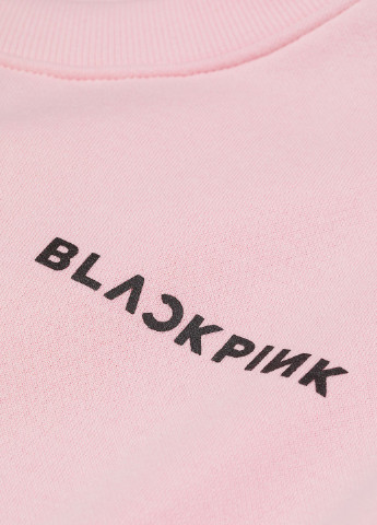 Свитшот H&M - крой рисунок светло-розовый кэжуал - (235745566)