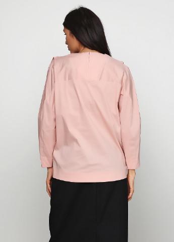Бледно-розовая демисезонная блуза Cos