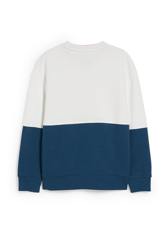 C&A свитшот надпись комбинированный кэжуал хлопок, трикотаж