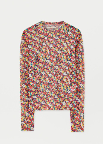 Красная блуза Pull & Bear