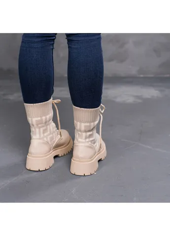 Черевики жіночі Horseshoe 3367 39 25 см Бежевий Fashion (253791891)