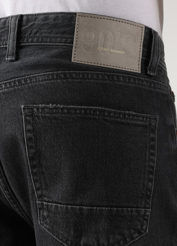 Темно-серые демисезонные зауженные, укороченные джинсы Colin's