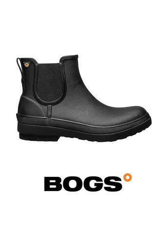 Черные резиновые ботинки Bogs