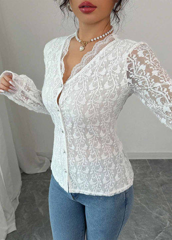 Белая блуза SHEIN