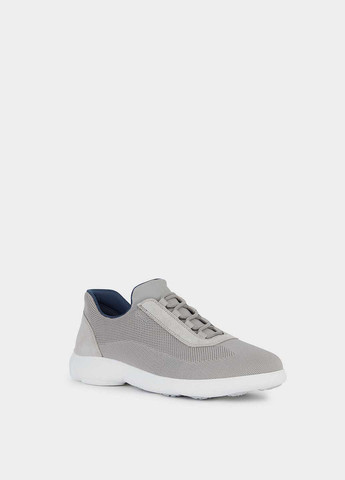 Серые демисезонные кроссовки Geox