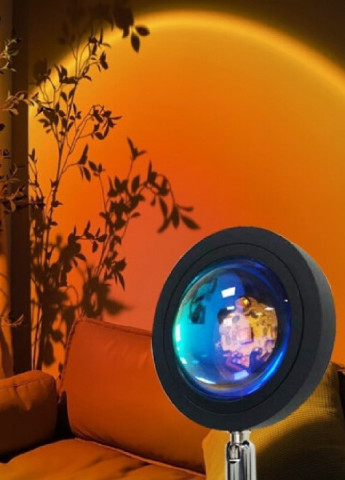 Проекционный цветной светильник проектор лампа LED ночник для селфи с эффектом заката и рассвета 4 режима (254454-Нов) Francesco Marconi (248297273)
