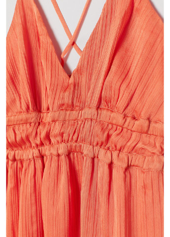 Рожева коктейльна плаття, сукня H&M однотонна