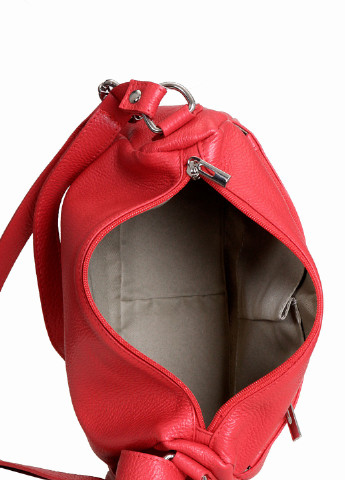 Сумка Diva's Bag однотонна червона кежуал