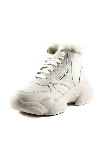 Бежевые зимние кроссовки Loris Bottega