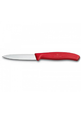 Набор ножей SwissClassic из 3 предметов Красный с овощечисткой (6.7111.31) Victorinox комбинированные,