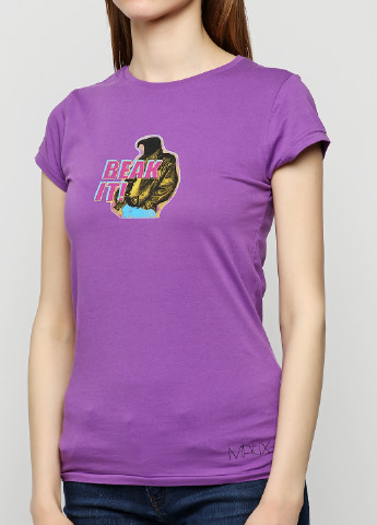 Фиолетовая летняя футболка Matix