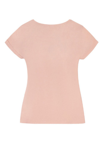 Світло-рожева літня футболка з коротким рукавом Esmara