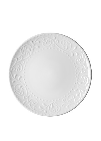 Тарелка обеденная, 26 см Ardesto однотонная белая