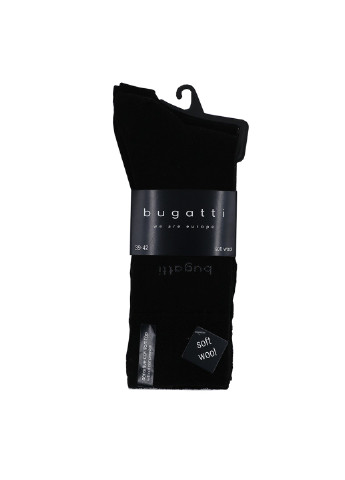 Набір з 2-х пар чоловічих шкарпеток Чорні Bugatti (253183909)