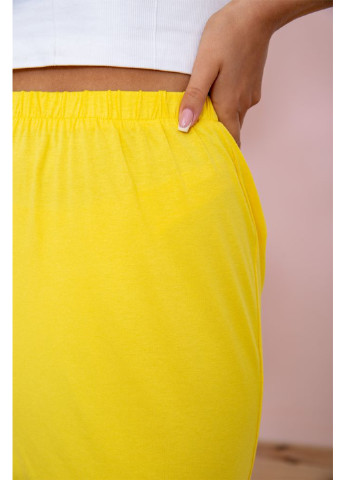 Желтая кэжуал однотонная юбка Ager карандаш