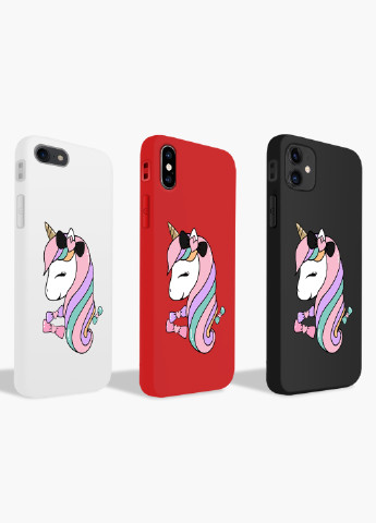 Чехол силиконовый Apple Iphone 6 Единорог (Unicorn) Белый (6937-1391) MobiPrint (219485854)
