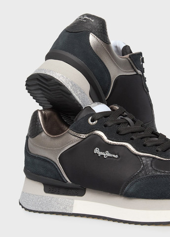 Кроссовки Pepe Jeans чёрные демисезоны (366292619)