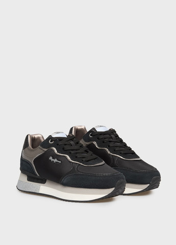 Кроссовки Pepe Jeans чёрные демисезоны (366292619)