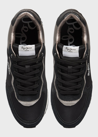 Кроссовки Pepe Jeans чёрные демисезоны (366292619)