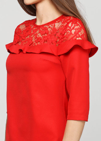 Червона демісезонна блуза ZUBRYTSKAYA