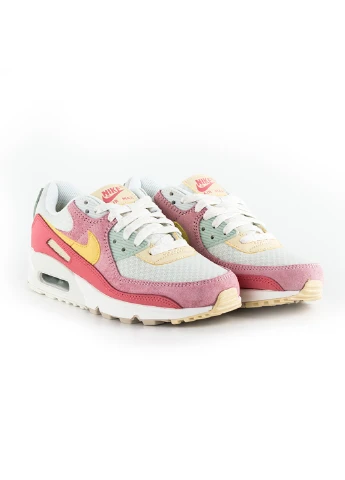 Кроссовки WMNS AIR MAX 90 Nike комбинированные демисезоны (256005792)